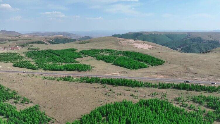 内蒙古草原风力发电