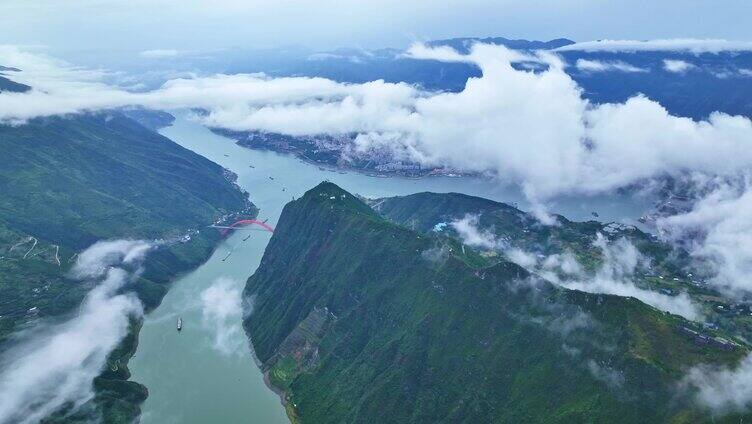 长江三峡巫峡云海