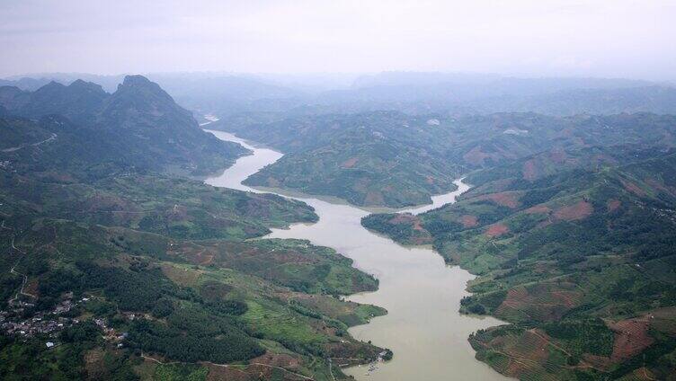 贵州山水 河流 山脉