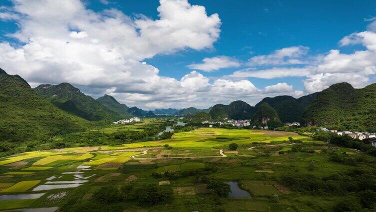 桂林山水 延时航拍