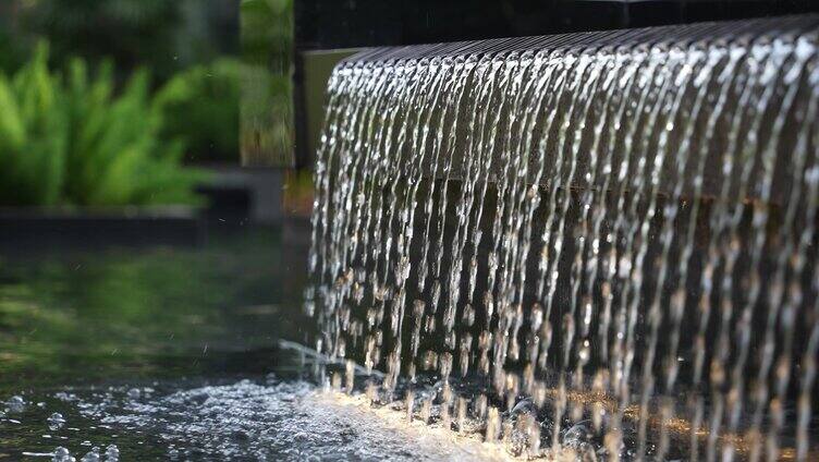 流水瀑布镜头