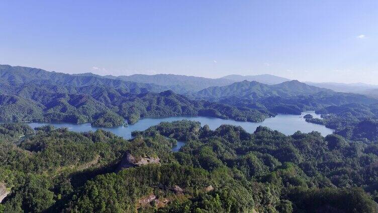 铜鼓天柱峰国家森林公园绿水青山【组镜】