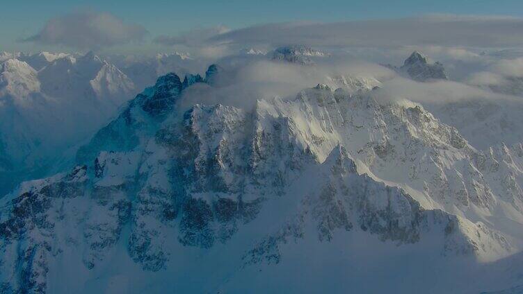 冰天雪地 雪山原始 林海风景