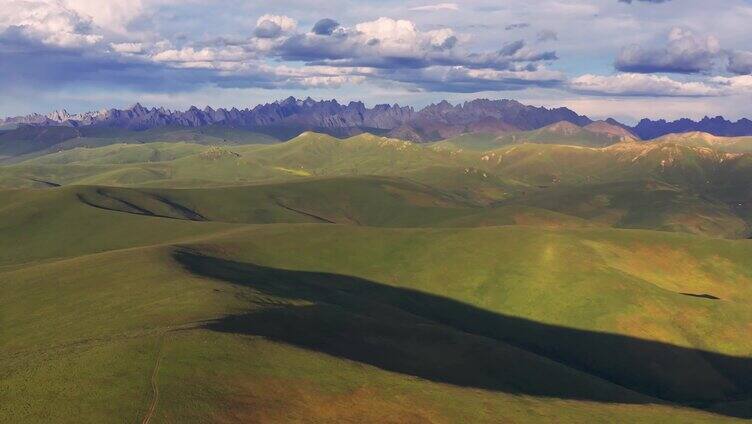 山丘云海云层大好河山