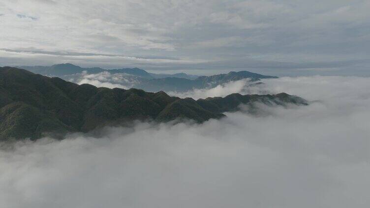 大自然风光群山云海