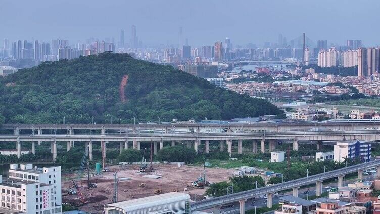 中国广东省佛山市三山高铁有轨电车