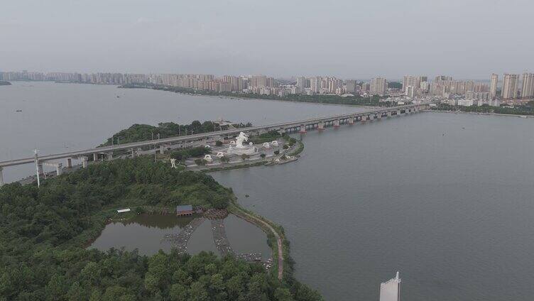 北部湾防城港跨海大桥航拍