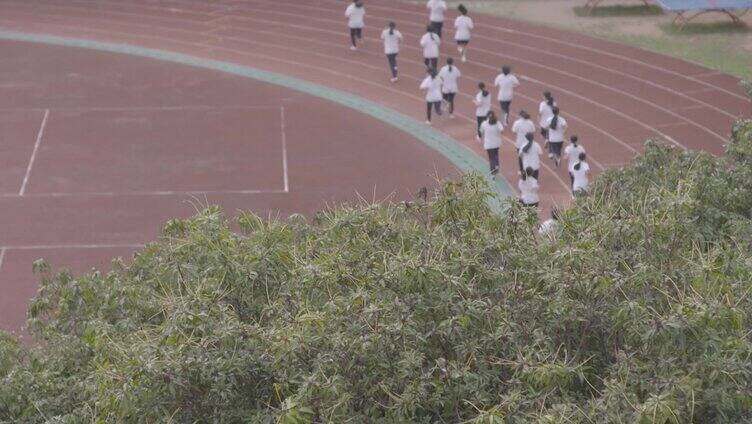 校园空镜学生日常活动