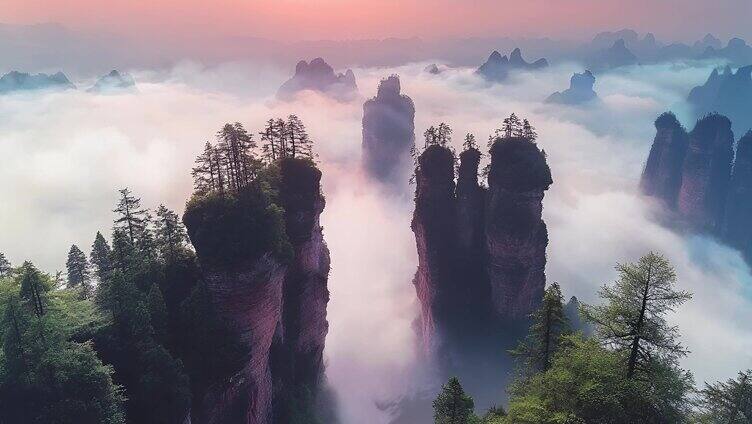 【4K合集】湖南张家界片头风景