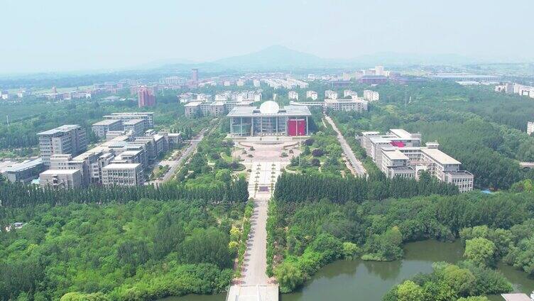 山东第一医科大学 航拍医科大学 大学航拍