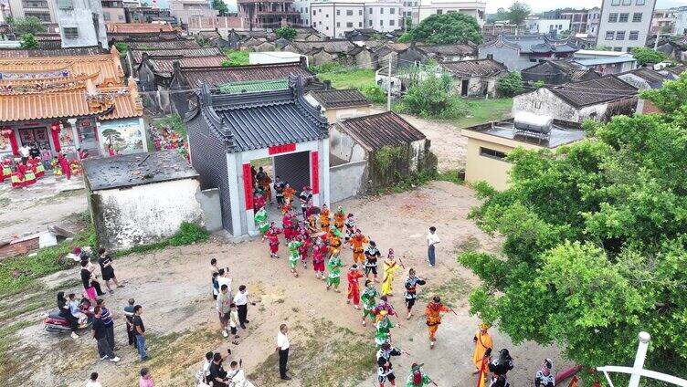 中国广东省汕尾市陆丰市后西村孟兰胜会