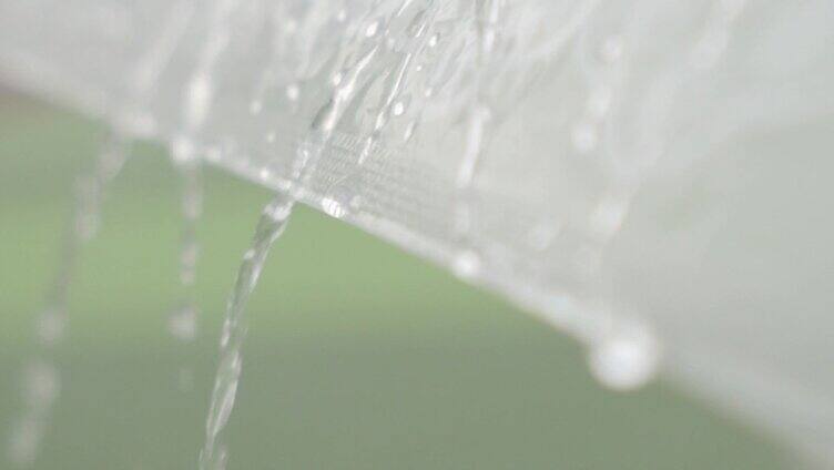 雨伞水滴  雨伞