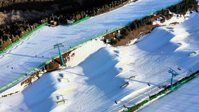 滑雪场快乐滑雪合集