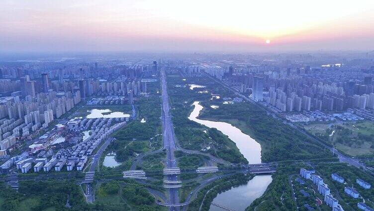 合肥城市夕阳地标合集