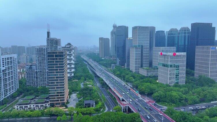 杭州钱塘江两岸CBD