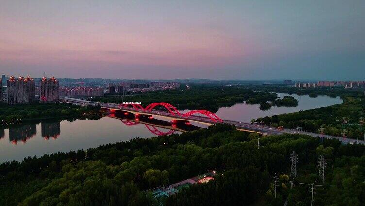 沈阳航拍城市多角度