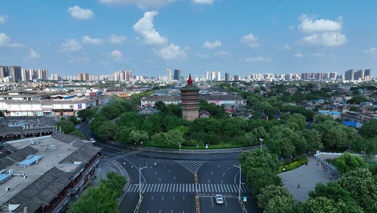 安阳文峰塔航拍