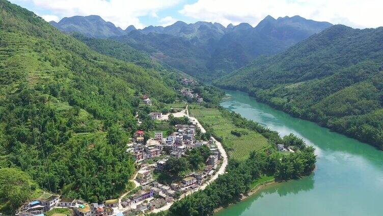 青山绿水  美丽乡村  乡村振兴航拍