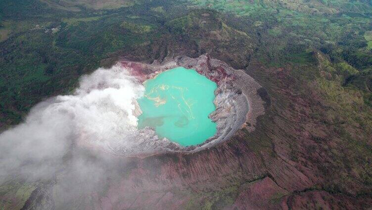 火山湖 酸性硫酸湖