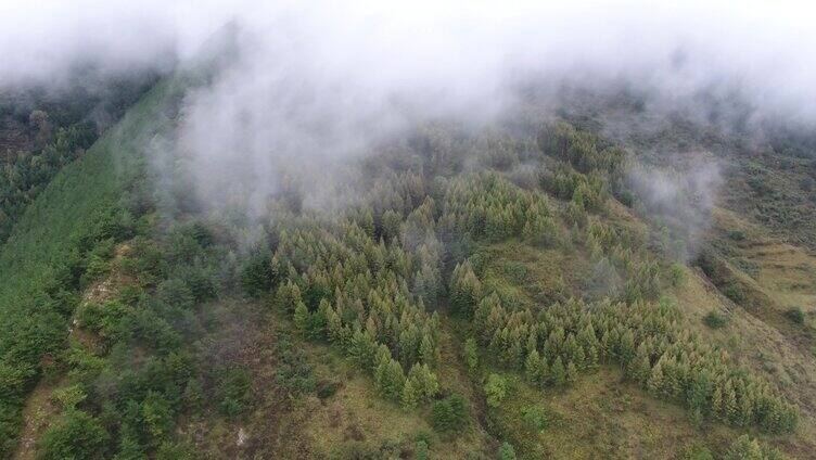 云层延时云海大山