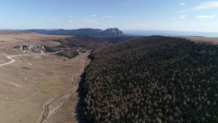 黄土高坡航拍大景