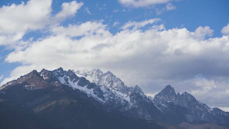 丽江玉龙雪山延时摄影