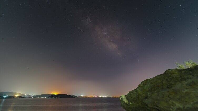 大理洱海银河星空