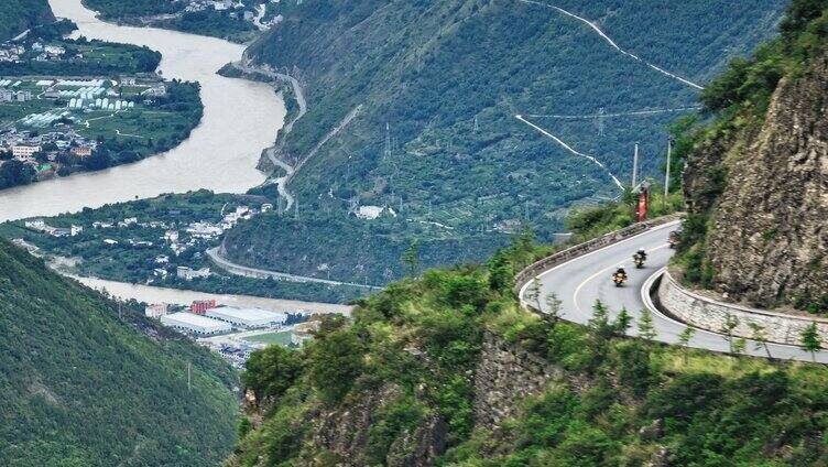 摩旅川藏线泸定县