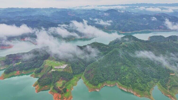 【合集】4k森林河湖山川绿水青山云雾缭绕