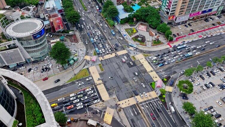 广东东莞城市建筑风光航拍