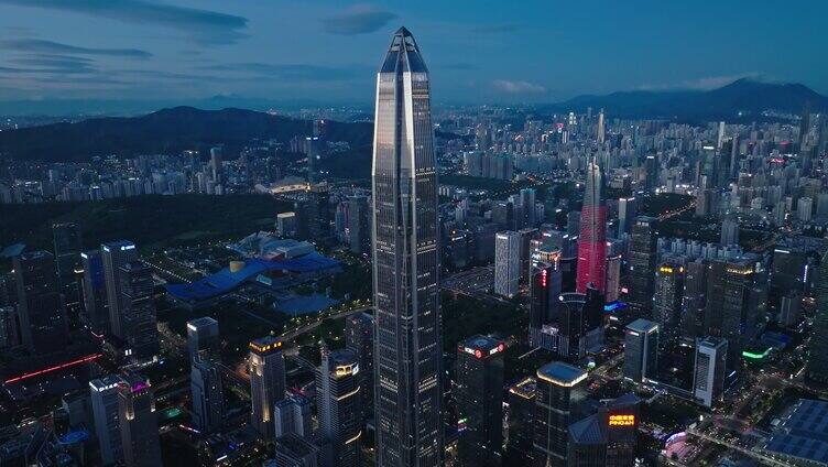 深圳福田区夜景