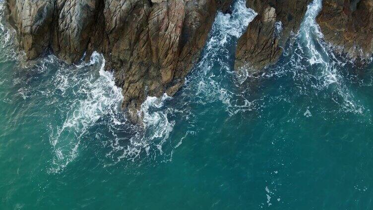 深圳盐田海滨栈道航拍