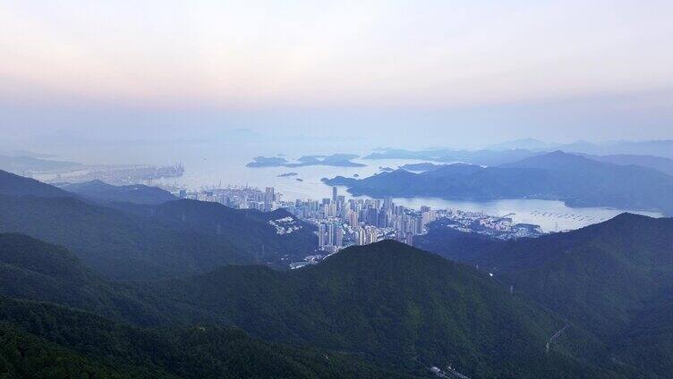 深圳盐田区全景