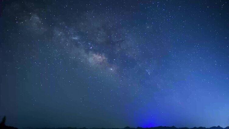 5组镜头 乡村山顶星空银河浩瀚星际延时