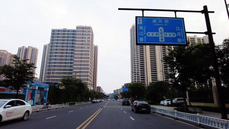 城市马路风景