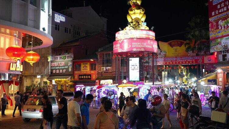 旅游 日本 夜市 繁华 商业 霓虹灯