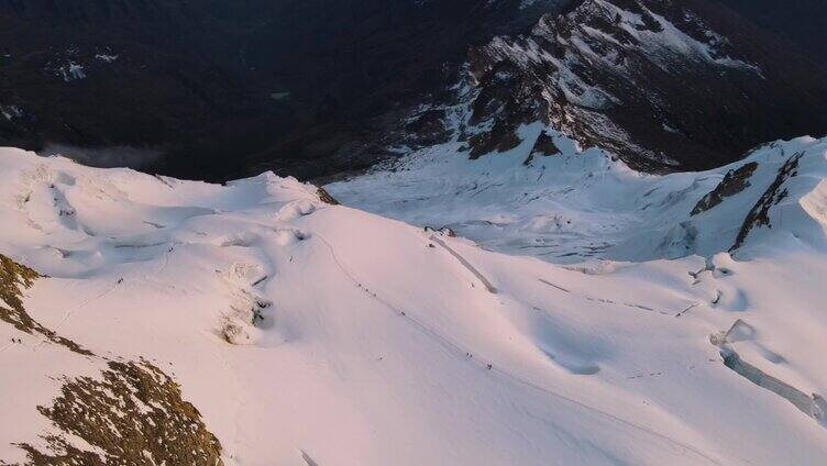 雪山 高山 冰封