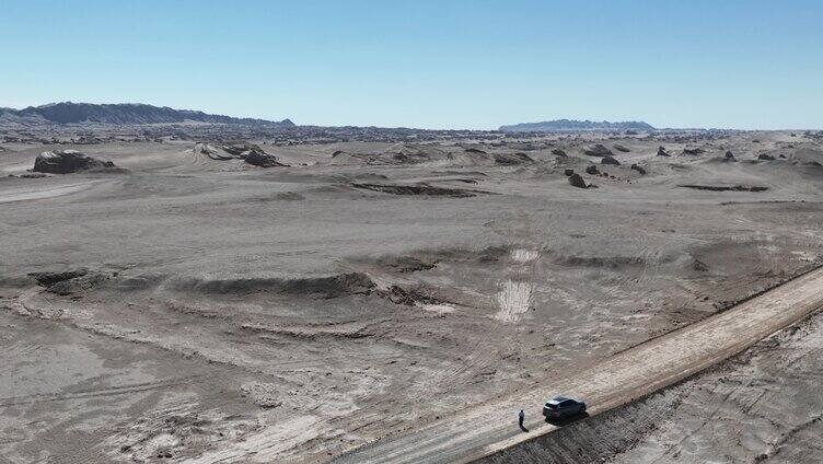 青海冷湖俄博梁雅丹 火星公路