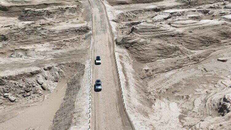 青海茫崖冷湖镇火星一号公路