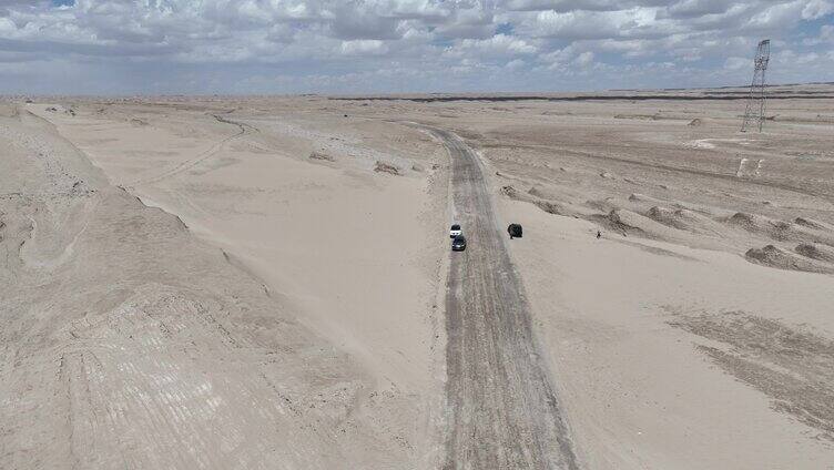 青海茫崖冷湖镇火星一号公路