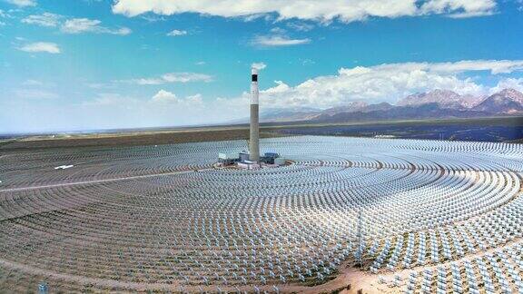 太阳能发电德令哈新能源光伏电站