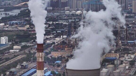 化工企业环境污染气候变暖 重工业