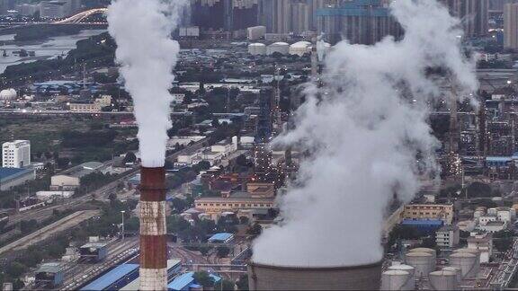 兰州石化公司化工厂空气污染