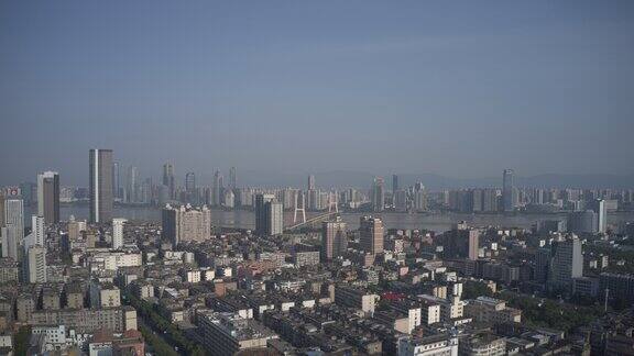 老城区建筑航拍城市印象