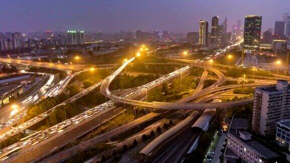 北京繁忙的交通
