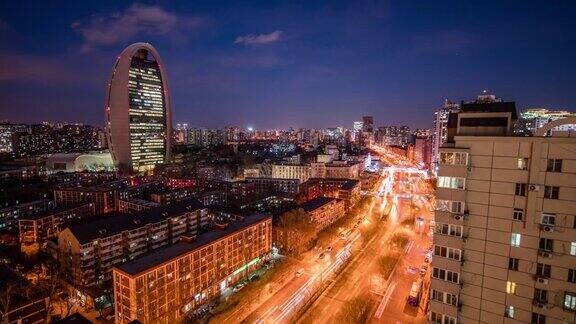 北京繁忙的交通