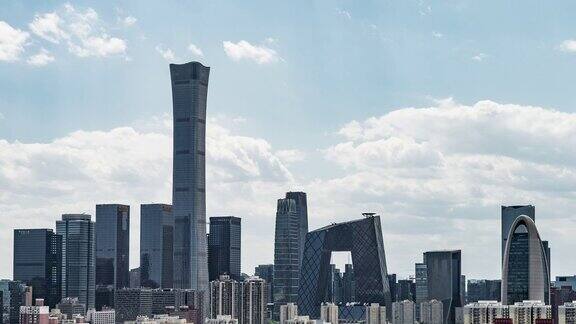 TU鸟瞰图北京和市中心北京中国