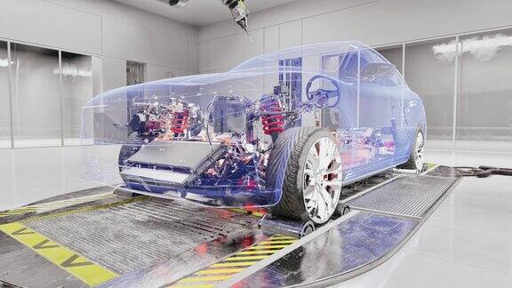 新能源电动汽车技术VR展示