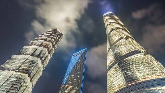 上海地标建筑夜景