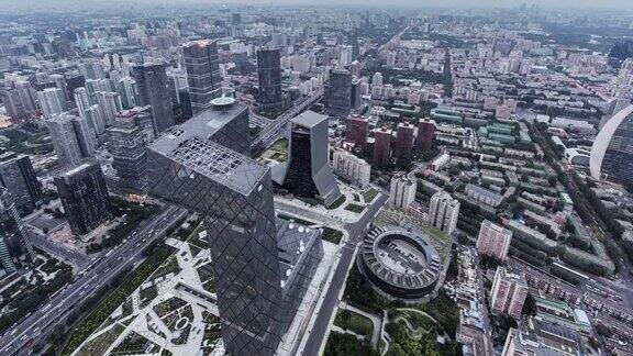 北京CBD和中央电视台大楼